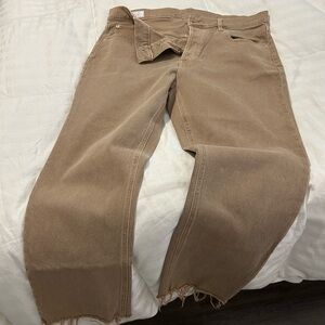 GAP Cheeky Straight High Rise Women’s Jeans in Light Brown/Tan